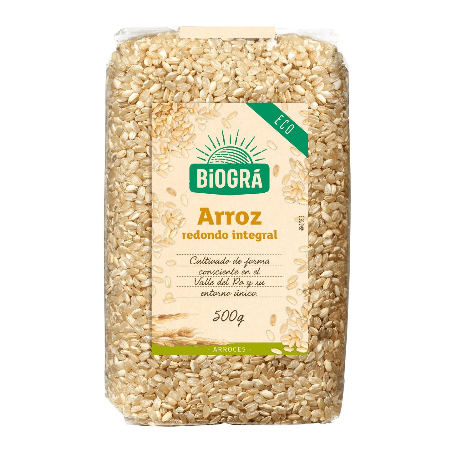 Arroz Integral Redondo Biológico Biográ 500 g