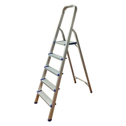 Escalera Domestica Aluminio 5 Peldaños_1