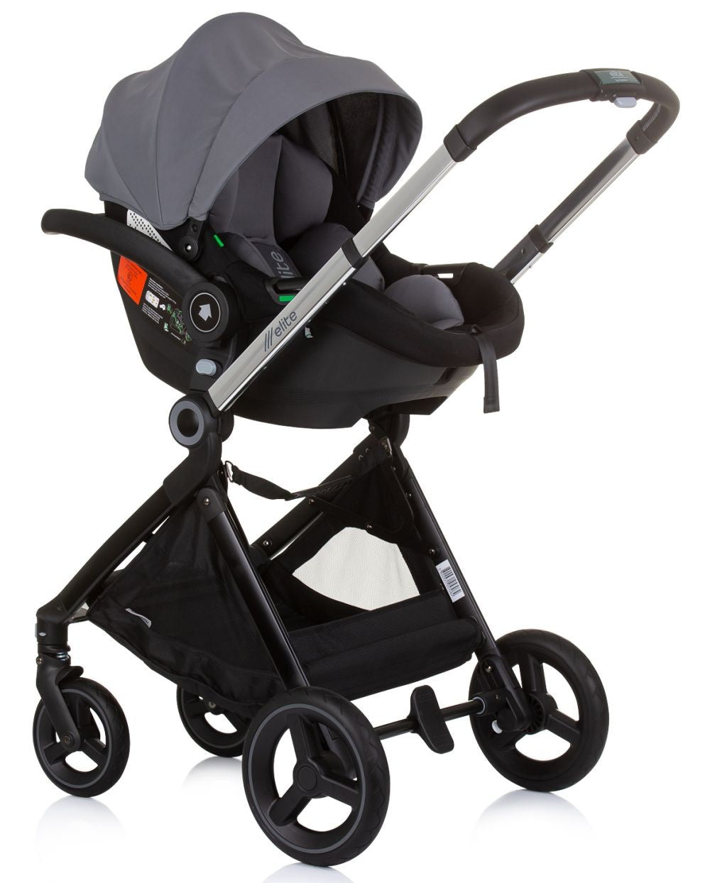 Carrito De Bebé Trío Elite Hasta 22 Kg Granite_4