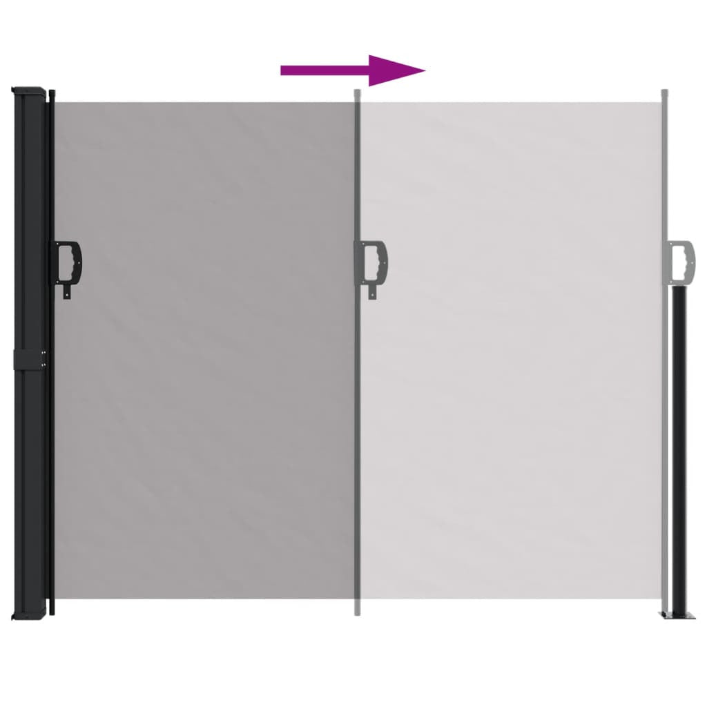 Vidaxl Toldo Lateral Retráctil Gris 170x300 Cm_4