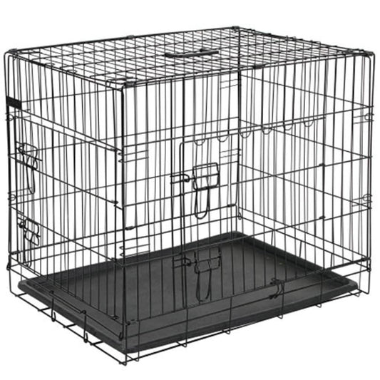 @pet Transportín Para Perros Metal Negro 92,5x57,5x64 Cm 15003_0