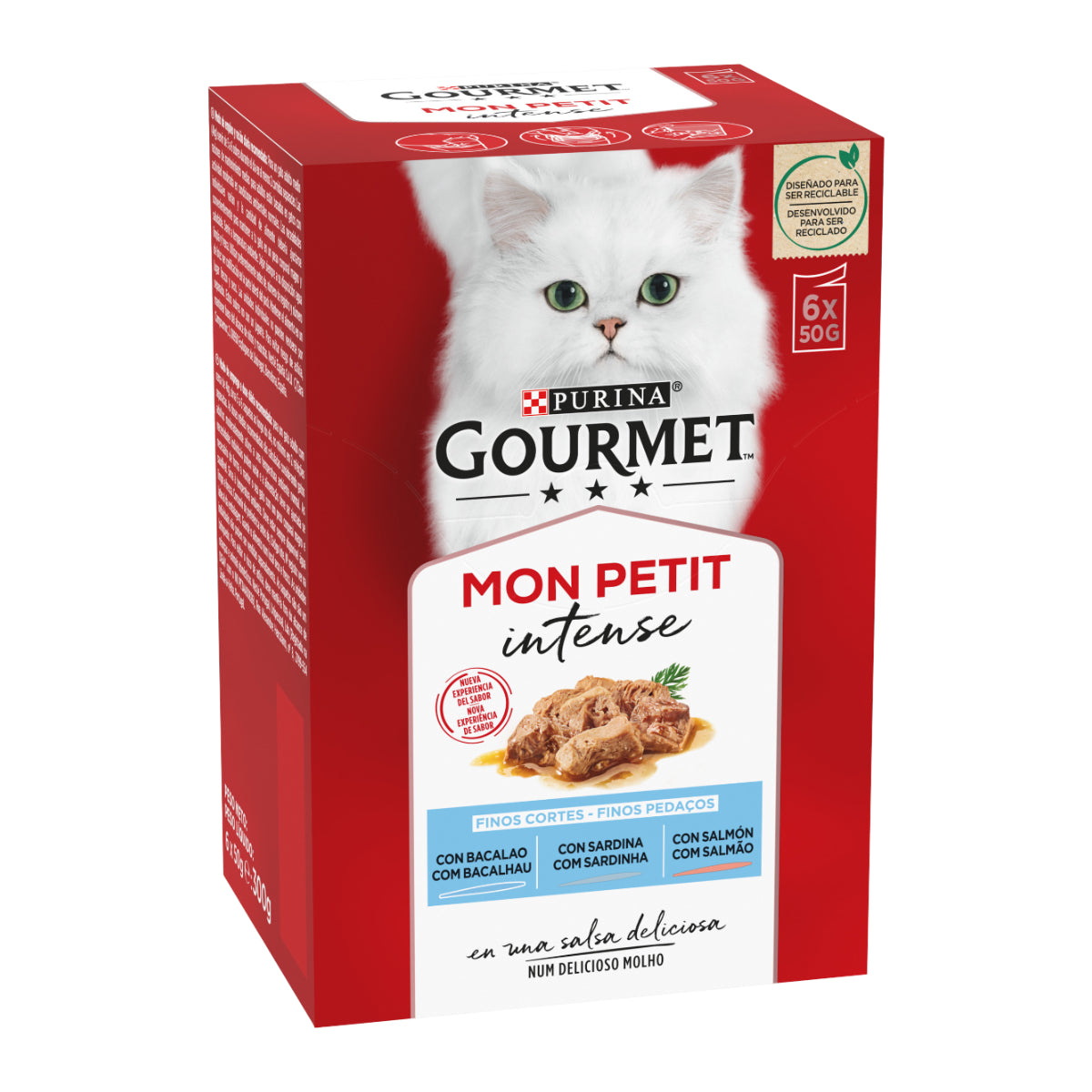 GOURMET Mon Petit Fish Multipack Selection 6 x 50 g