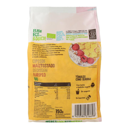 Pack de 2 Maxi Packs de Flocos de Milho Biológico Torrado da Ecocesta, 750g