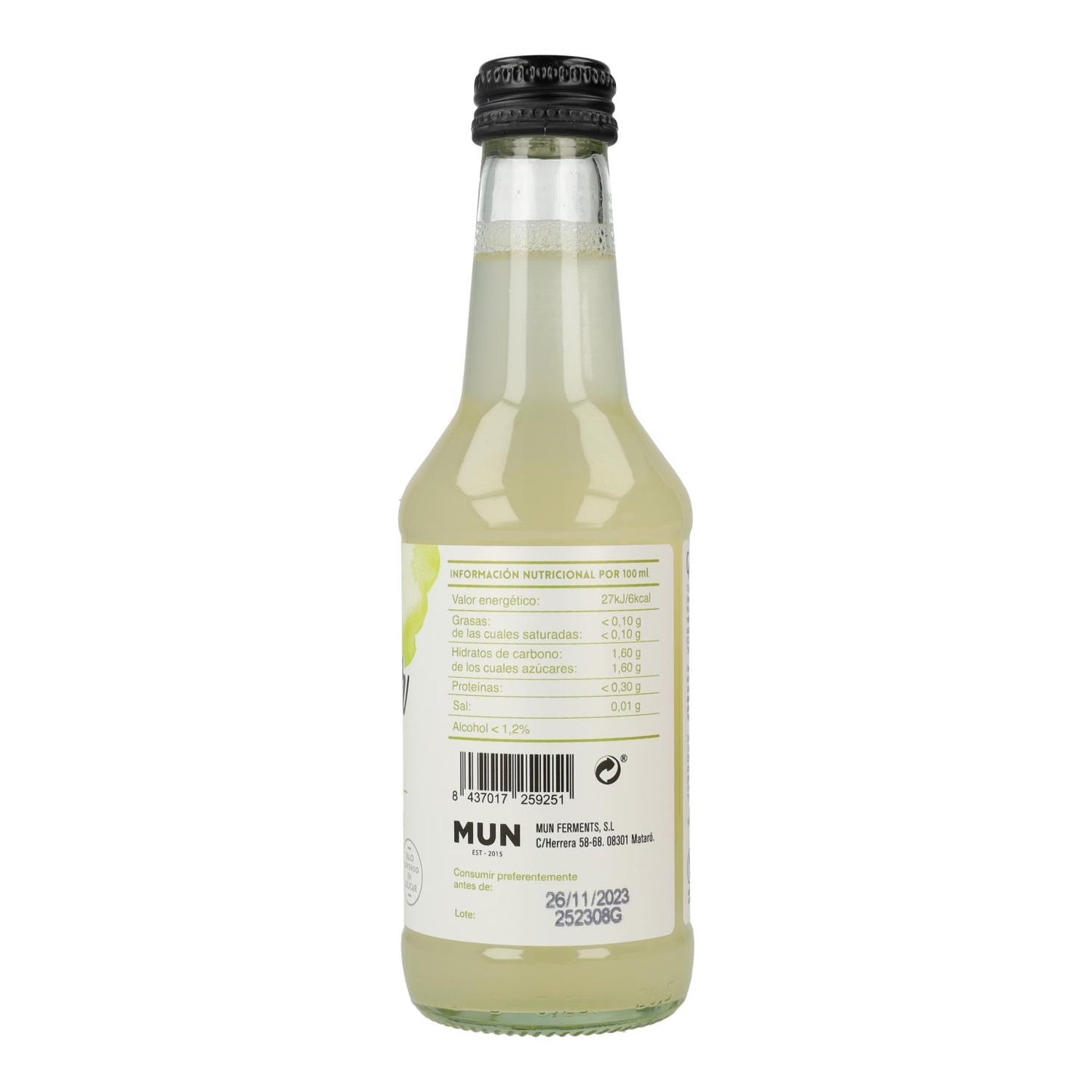 Chá de Kombucha com Gengibre Kombutxa