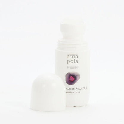 Desodorizante orgânico Tea Tree da Amapola Biocosmetics 50 ml