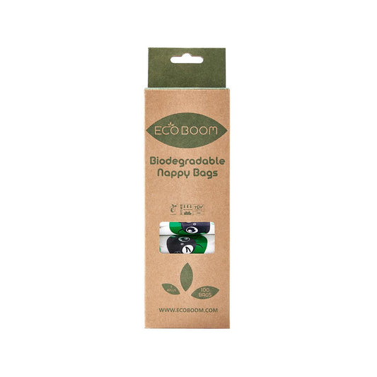 Sacos biodegradáveis ​​​​100% compostáveis ​​​​Ecoboom 5x20 sacos