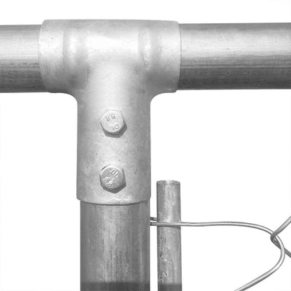 Perrera De Exterior De Acero Galvanizado 570x570x185 Cm_3