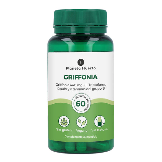 Griffonia 5-HTP Planet Garden 60 cápsulas