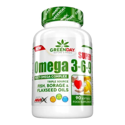 Greenday Super Omega 3-6-9 90 Caps_0