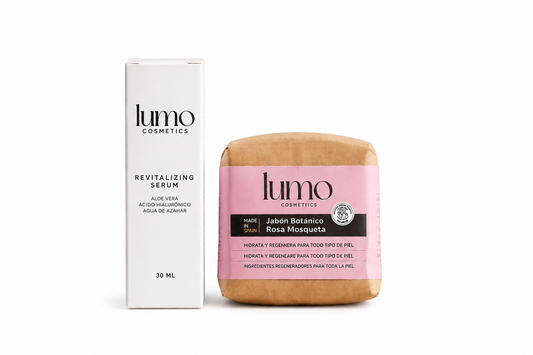Pack Luminosidad | Sérum Hialurónico + Jabón Rosa Mosqueta | Lumo Cosmetics_0