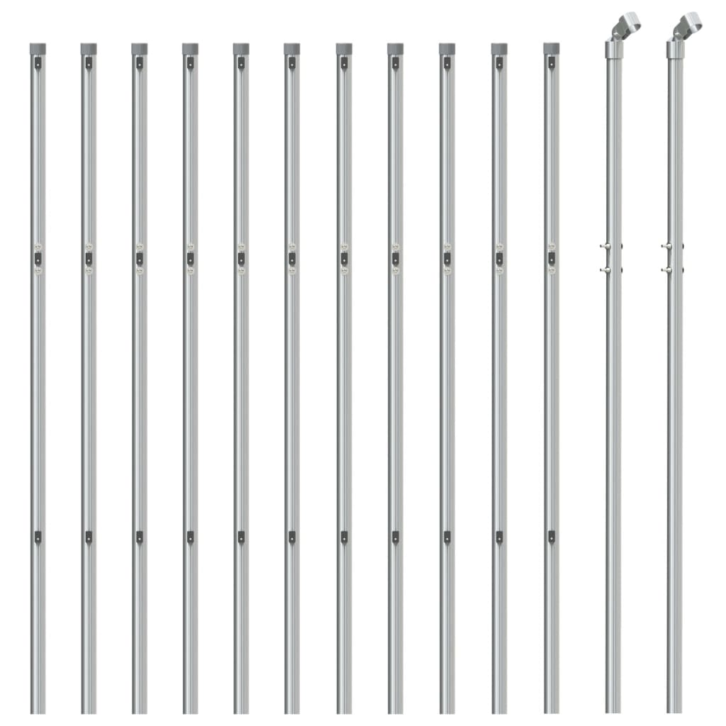 Cerca De Alambre Plateado 1,1x25 M / Vetonek_2