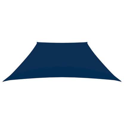 Vidaxl Toldo De Vela Trapezoidal De Tela Oxford Azul 3/5x4 M_1