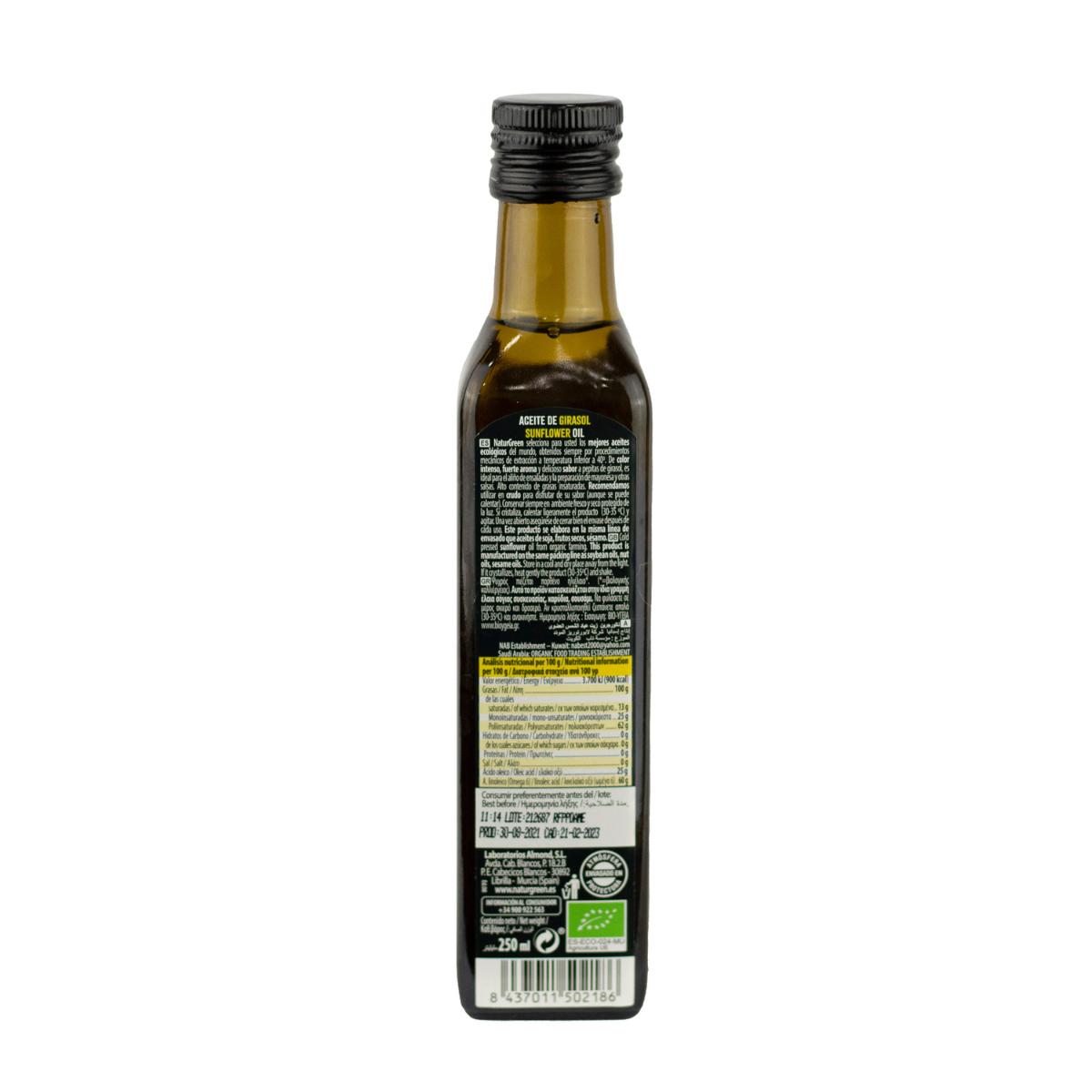 Óleo de Girassol Naturgreen 500 ml