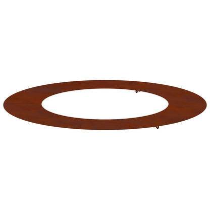 Adecuado Para Anillo De Árbol Plano Oxidado Ø50/80 Cm_0