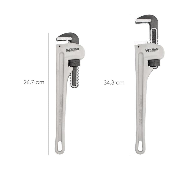 Llave Stillson Heavy Duty Aluminio 12 Llave Para Tubos, Llave Plomeria, Llave Para Tuberias, Llave Grifa._1