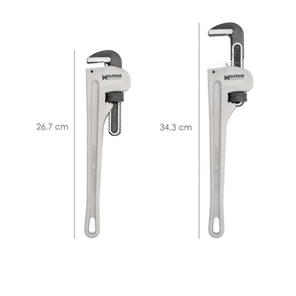 Llave Stillson Heavy Duty Aluminio 12 Llave Para Tubos, Llave Plomeria, Llave Para Tuberias, Llave Grifa._1