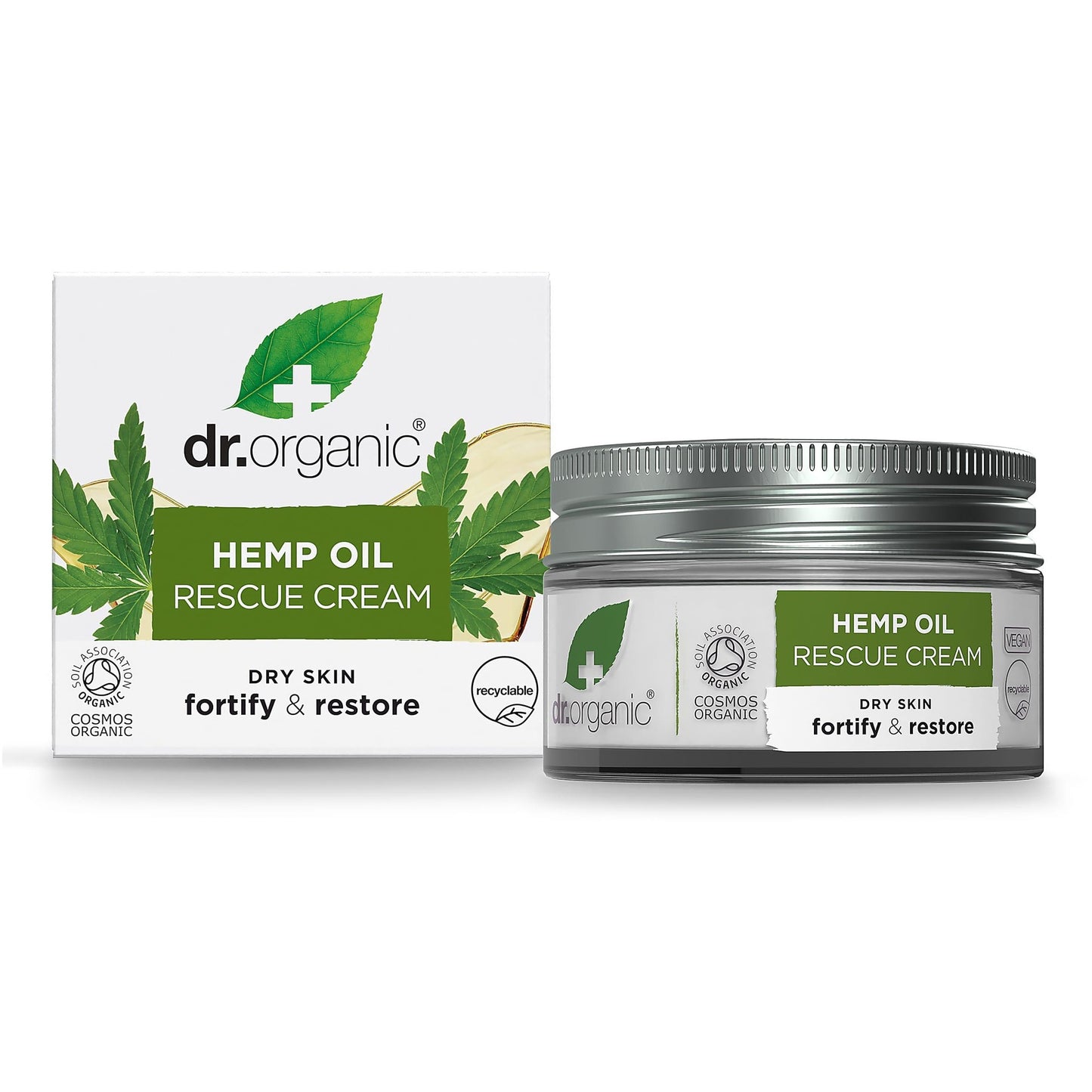 Dr. Organic Hemp Oil Creme Reparador 24 horas 50ml