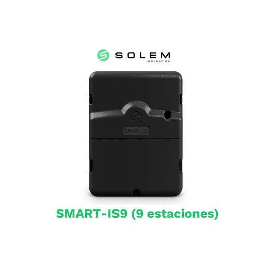 Programador Solem Smart-is 24v 9 Estaciones (wifi/bluetooth) - Riego Inteligente_0
