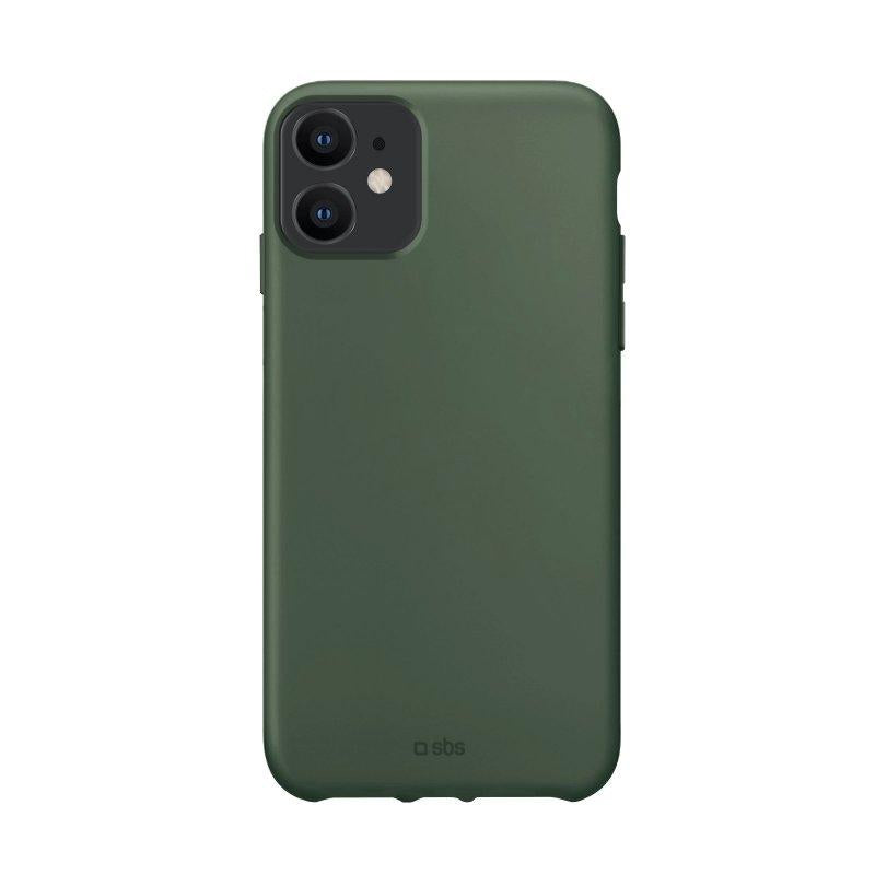 Capa de plástico reciclado para iPhone 12 Mini verde SBS