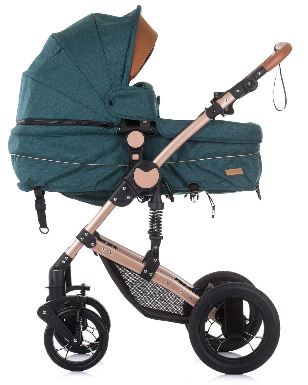 Carrito De Bebé Camea Dúo Convertible Con Bolso Avocado_1