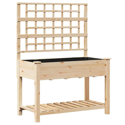 Macetero De Jardín Beige 115 X 60,5 X 153 Cm_0