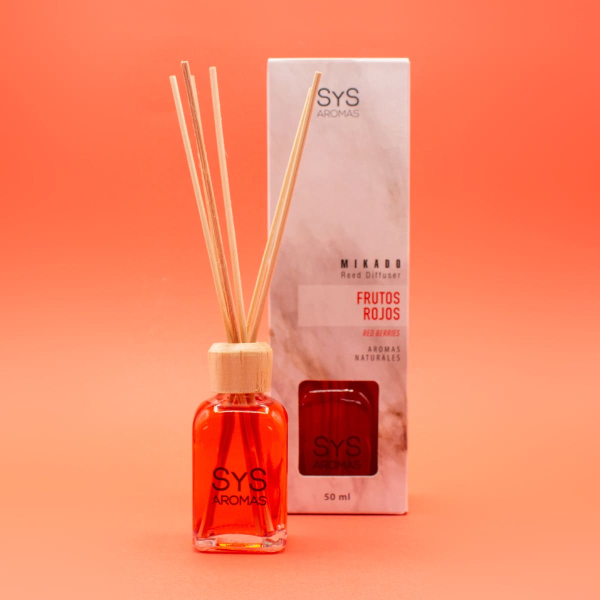 Ambientador Mikado Frutos Rojos 50 ml | Aroma Dulce y Afrutado | Fragancia Intensa | Ambiente Acogedor_4