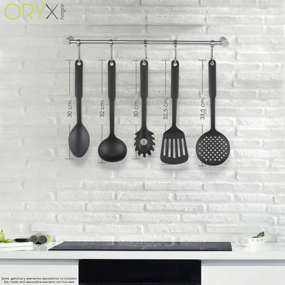 Cucharon Servir Cocina Nylon Basic 32 X 9.5 Cm.