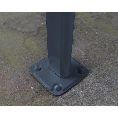 Pérgola anexa Capri 299x860 cm cinzento Canopia da Palram 