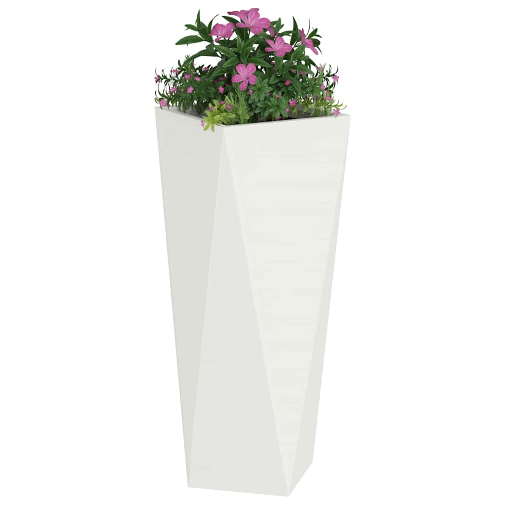 Jardinera 2 Uds. 30 X 30 X 75 Cm Acero_2
