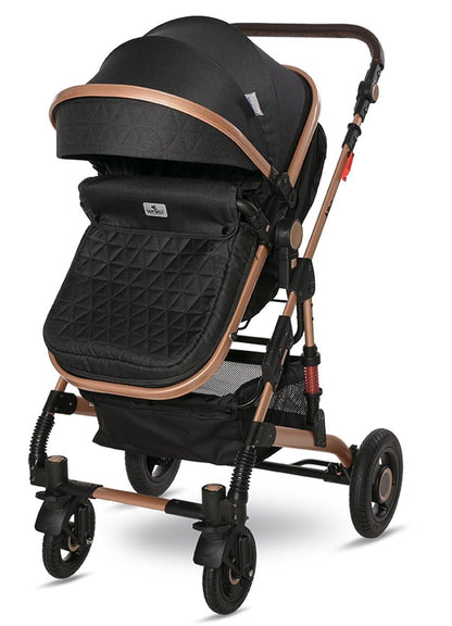 Carrito De Bebé Trío Convertible Alba Premium Black_2