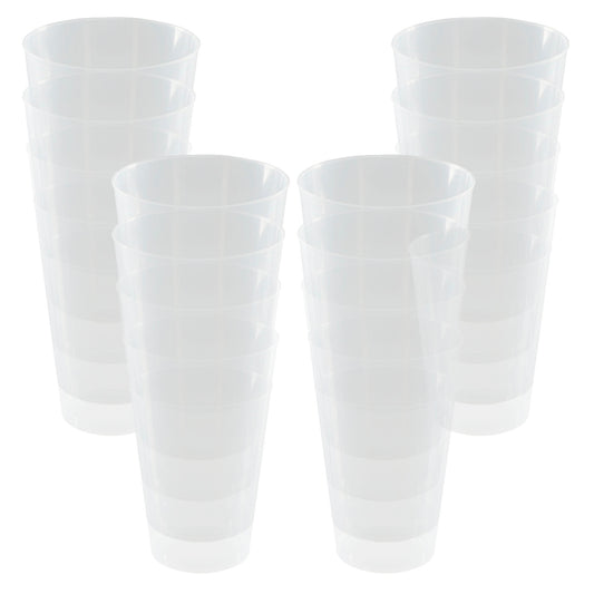 Pack De 20 Vasos Grande Reutilizable 550ml_0