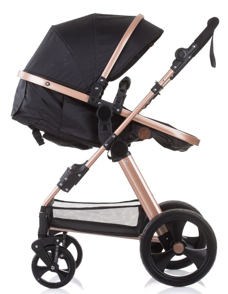 Carrito De Bebé Havana Dúo Convertible Hasta 22 Kg Con Bolso Y Mosquitera Ebony_3