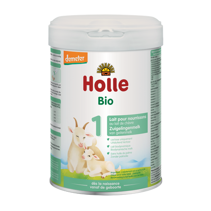 Leite de cabra para bebé 1 (CAN), Holle, 800g