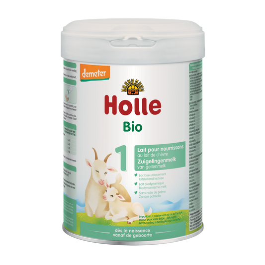 Leite de cabra para bebé 1 (CAN), Holle, 800g