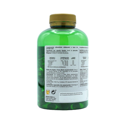 Ómega 3 Pérolas 270 cápsulas moles PHYTOFARMA