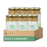 Embalagem de 6 Grão de Bico Cozido ECO Planeta Huerto 570 g