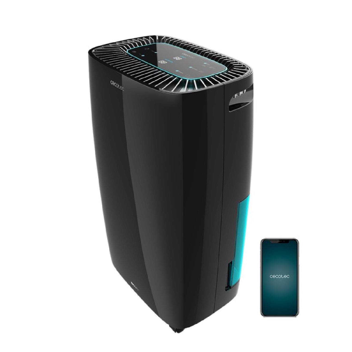 Cecotec Deshumidificador Big Dry 4000 Expert Black Connected. Control Wifi 10l/día Depósito Extraíble 25l Cobertura 105m_0