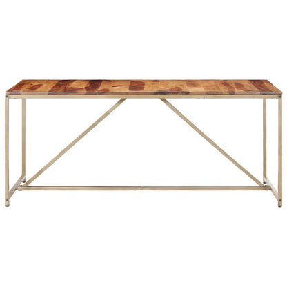 Mesa De Comedor Madera Maciza 180x90x76 Cm_0