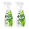 Embalagem de 2 sprays de limpeza anti-calcário para casa de banho Kidel Mimidu ECO 750 ml 
