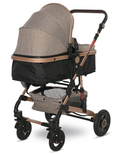 Carrito De Bebé Dúo Convertible Alba Premium Pearl Beige_2