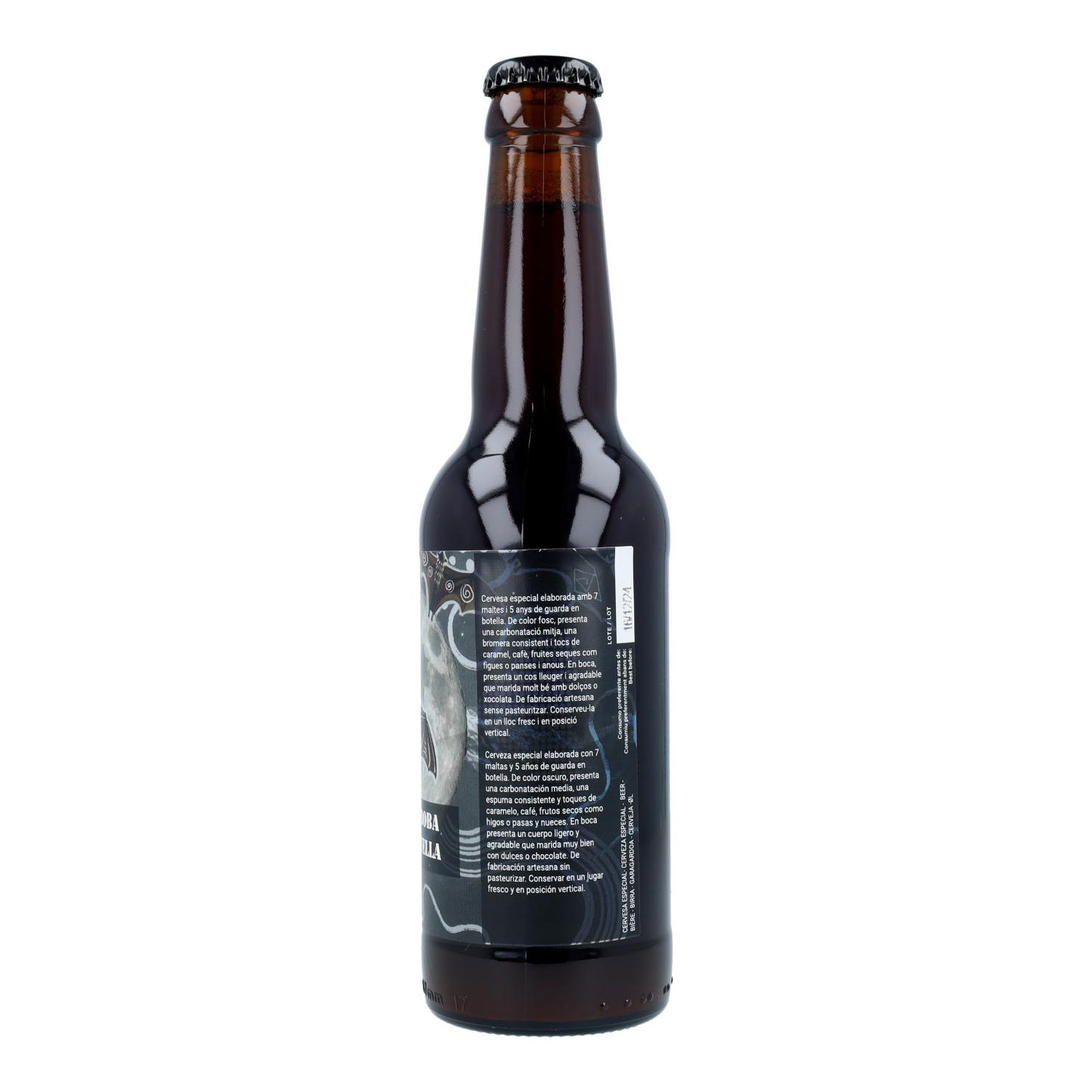 Cerveja biológica Roba Vella 6,7% Cerveses Lluna 33 cl
