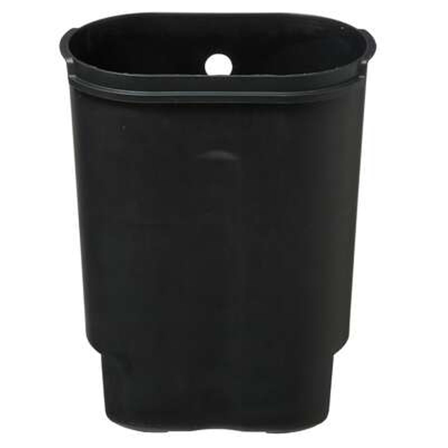 Cubo Pedal Acero Inoxidable Siliflex 6 L Negro 30,5x24,2x15,5_1