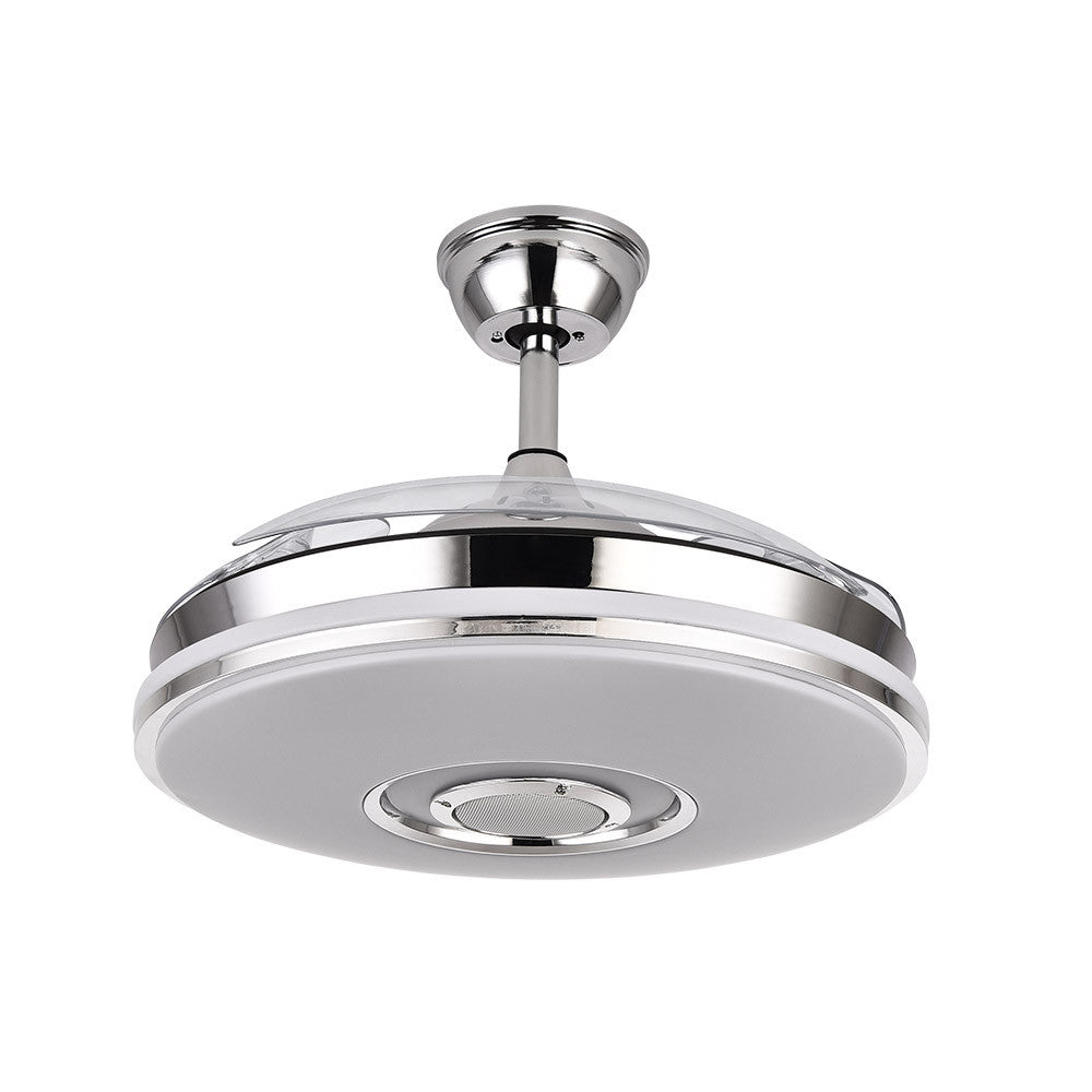 Ventilador Dc Noto 72w 6120lm Cromo 3asp.desp.108d 3 Colores+rgb Bluetooth, Remoto, Memoria Y Altavoz_1