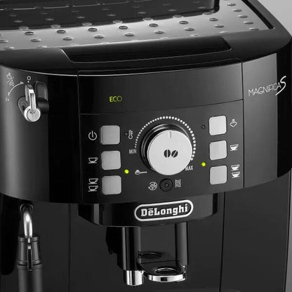 Máquina de café superautomática Delonghi Magnifica S ECAM21.117.B com sistema de cappuccino e moinho integrado (REFORMADA)