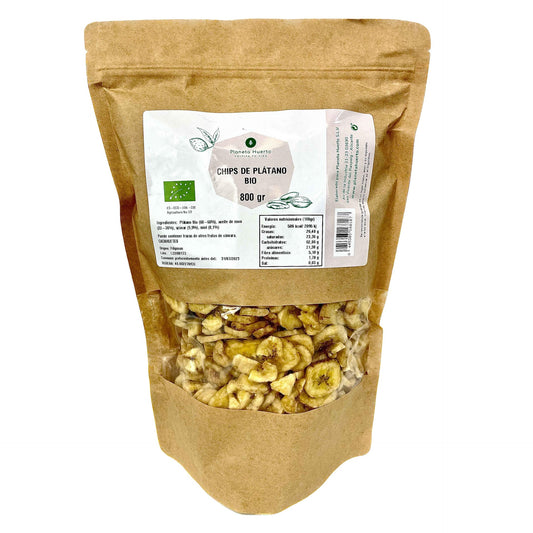 Chips de Banana ECO Planeta Huerto 800 g
