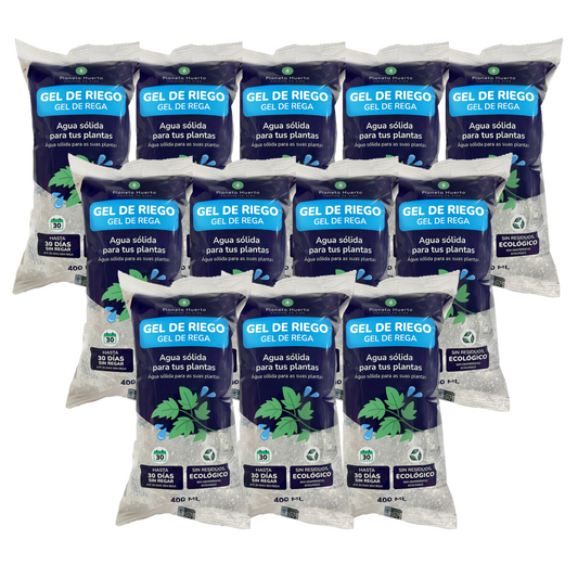 Embalagem de 12 Gel de Irrigação Planeta Huerto 400 ml