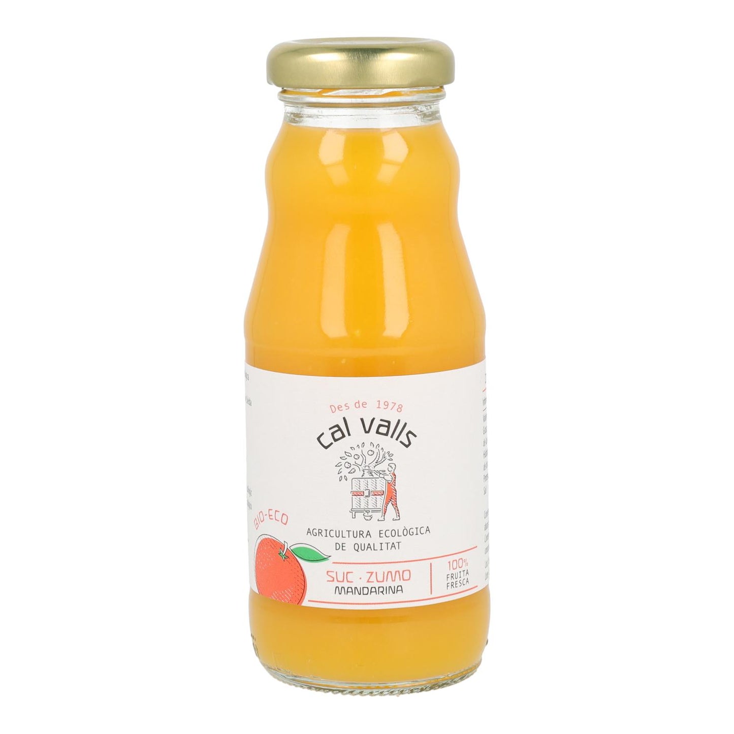 Sumo de tangerina Cal Valls ECO 1 L