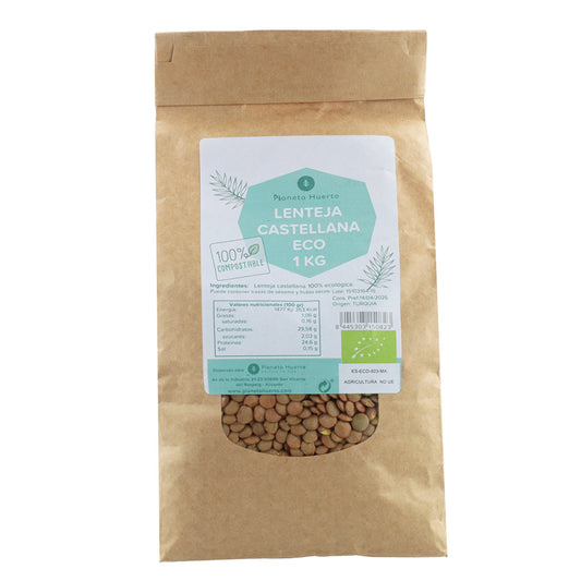 Lentilhas Castelhanas ECO Planeta Huerto 1 kg