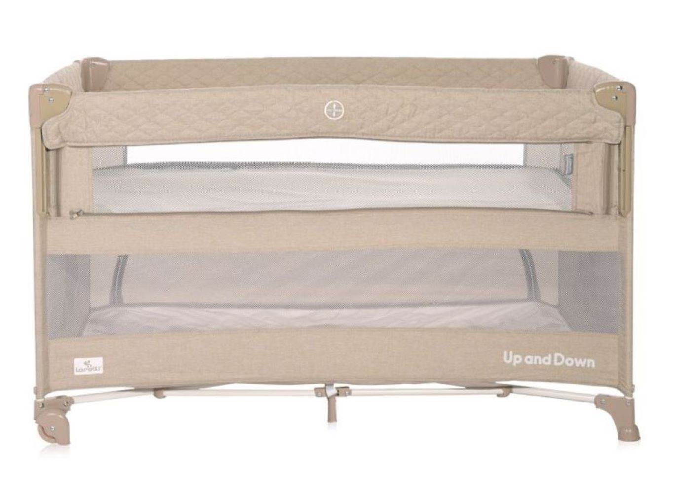 Cuna De Viaje Con Apertura Lateral Up And Down Fog beige_2