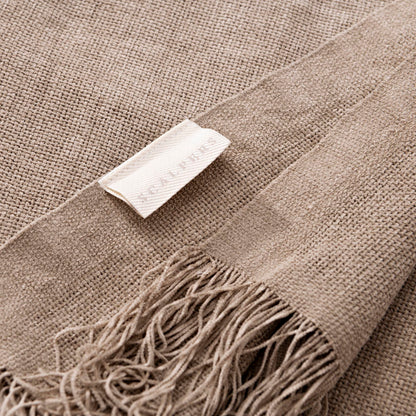 Manta De Chenilla 140x190cm 100% Poliester 260gsm Marron Scalpers Home